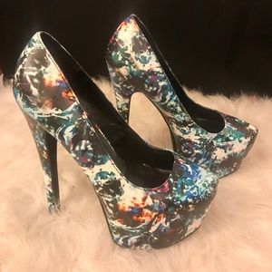 Madden Girl Colorful Platforms